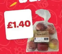Spar Snacking red apples offer