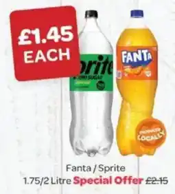 Spar Fanta / Sprite offer