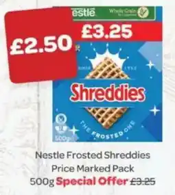 Spar Nestle frosted shreddies offer