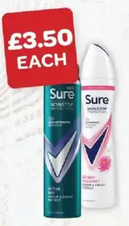 Spar Sure nonstop protection offer