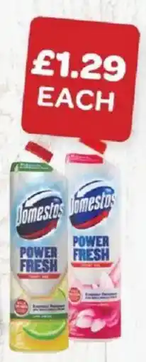 Spar Domestos power fresh offer