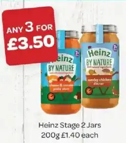 Spar Heinz stage 2 jars offer