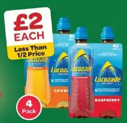 Spar Lucozade Sport offer