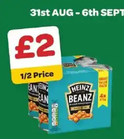 Spar Heinz beanz offer