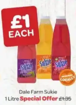 Spar Dale Farm Sukie offer