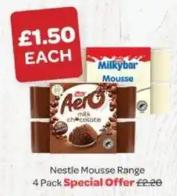 Spar Nestle mousse range offer
