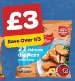 Spar Eye chicken dippers offer