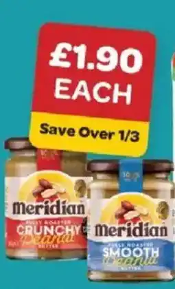 Spar Meridian Peanut Butter offer