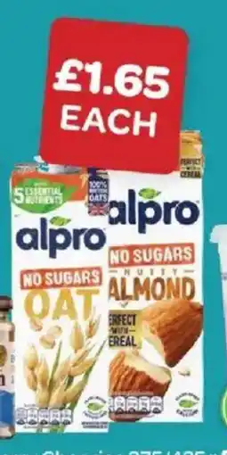Spar Alpro Uht Oat Almond offer