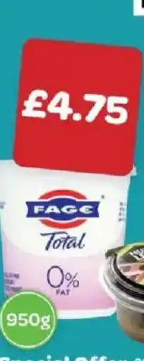 Spar Fage total greek yoghurt offer