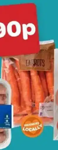 Spar The greengrocer's carrot bag offer