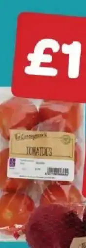 Spar The greengrocer's tomatoes offer