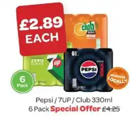 Spar Pepsi / 7up / Club offer