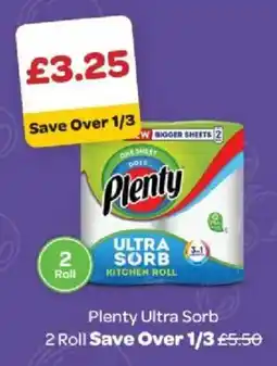 Spar Plenty ultra sorb kitchen roll offer
