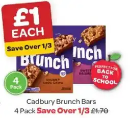 Spar Cadbury brunch bars offer