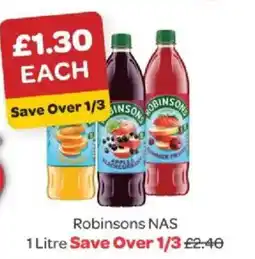 Spar Robinsons nas offer
