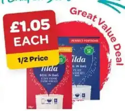 Spar Tilda boil in bag pure asamanti rice offer