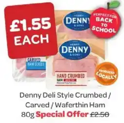 Spar Denny deli style crumbed ham offer