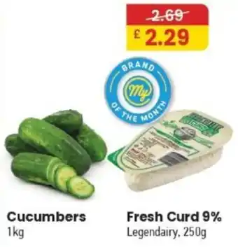 My brand of the month fresh curd 9%