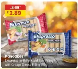 MyMINIMIX Ekspressso pancakes offer