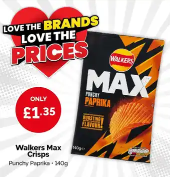 Walkers Max Crisps