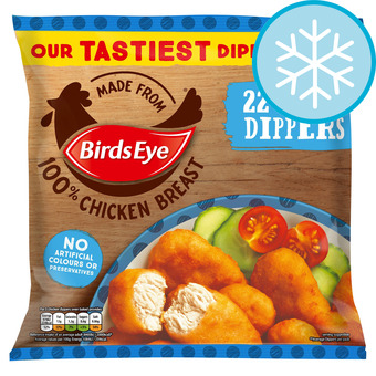 Tesco Birds Eye 22 Chicken Dippers 403G offer