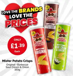 Poundstretcher Mister Potato Crisps offer