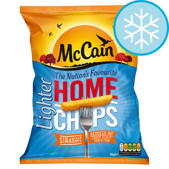 Tesco Mccain Home Chips Lighter Straight 1Kg offer