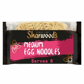 Tesco Sharwoods Medium Egg Noodles 340G offer