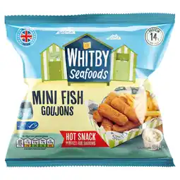Iceland Whitby Seafoods Mini Fish Goujons 140g offer