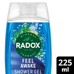 Iceland Radox Mineral Therapy Feel Awake 2-in-1 Shower Gel & Shampoo 225 ml offer
