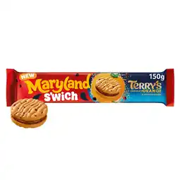 Iceland Maryland S'wich Terry's Chocolate Orange Flavoured Cookie 150g offer