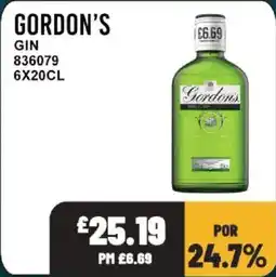 Bestway Gordon's gin offer