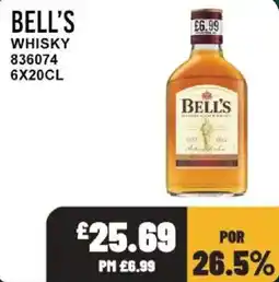 Bestway Bell's whisky offer