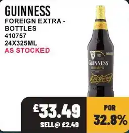Bestway Guinness foreign extra - bottles offer