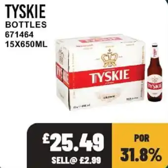 Bestway Tyskie bottles offer