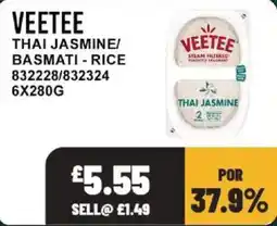 Bestway Veetee thai jasmine/basmati - rice offer