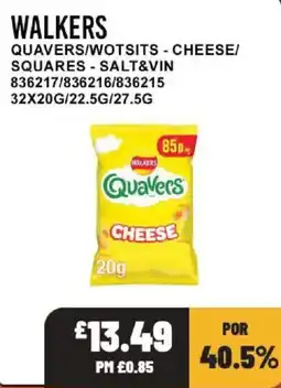 Bestway Walkers quavers offer