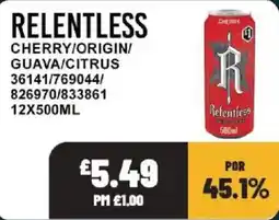 Bestway Relentless cherry/origin/guava/citrus offer