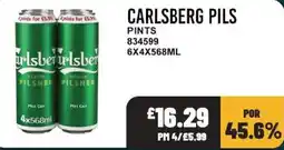 Bestway Carlsberg pils offer