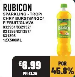 Bestway Rubicon sparkling tropical offer
