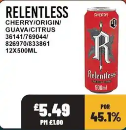 Bestway Relentless cherry/origin/guava/citrus offer