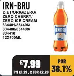 Bestway Irn-bru diet offer