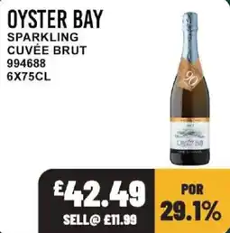 Bestway Oyster Bay sparkling cuvée brut offer