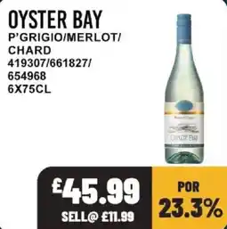 Bestway Oyster Bay p'grigio/merlot/chard offer