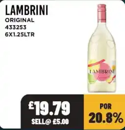 Bestway Lambrini original offer