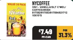 Bestway Nycoffee 3in1 vanilla offer