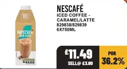 Bestway Nescafe iced latte offer