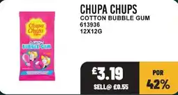 Bestway Chupa Chups cotton bubble gum offer