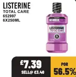 Bestway Listerine total care offer